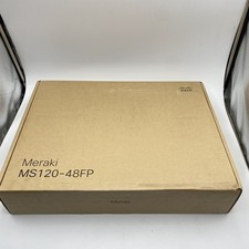 Cisco Meraki 48-Port PoE Cloud Managed Gigabit Switch Unclaimed MS120-48FP-HW