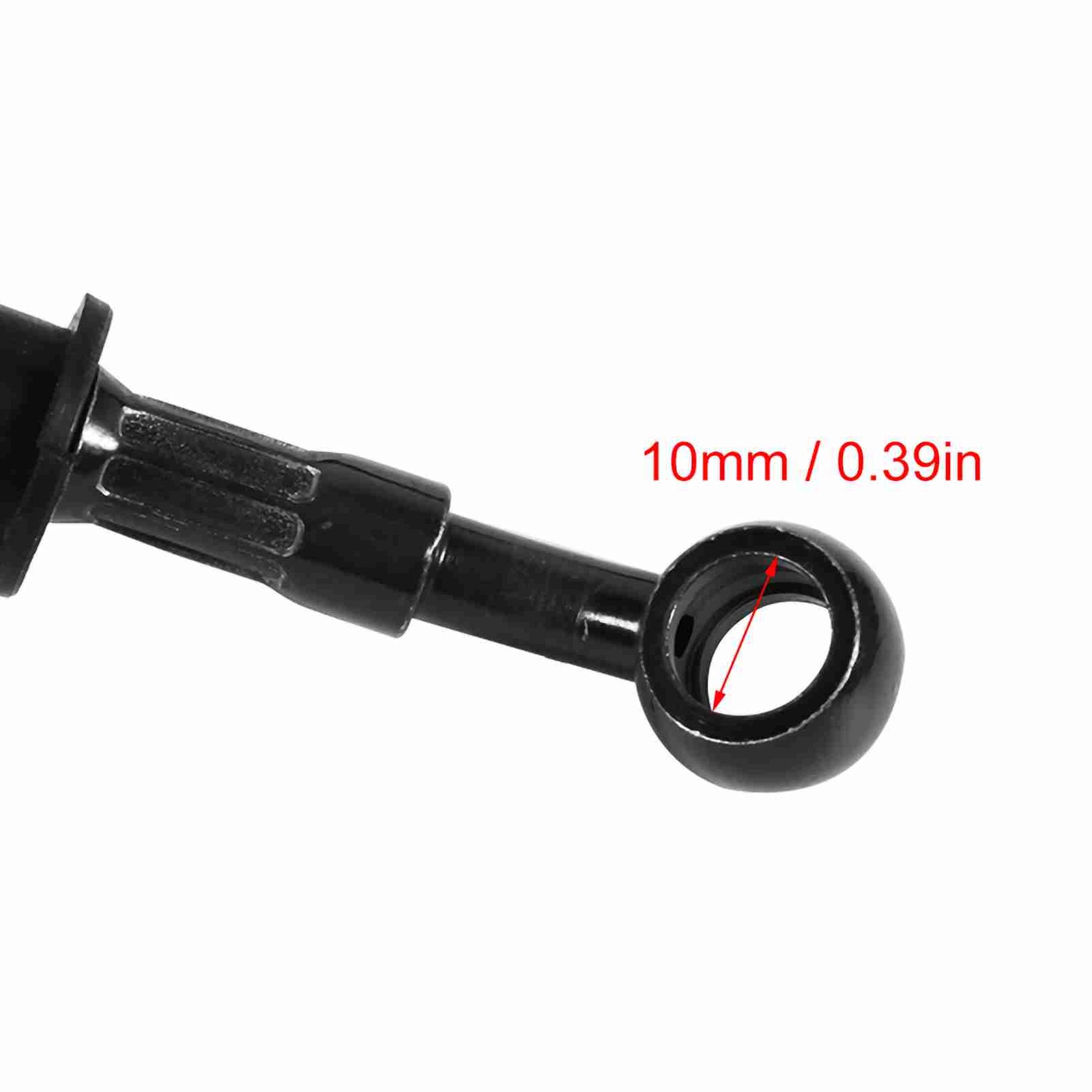 1pcs 120cm Motorcycle Bike Braided Steel Brake Clutch Oil Hose Line Pipe B KRI✈️