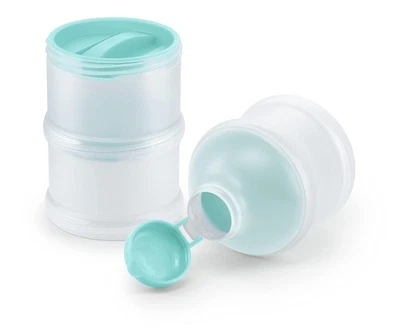 BESUCHE DEN NUK-STORE NUK Milchpulver-Portionierer | BPA-frei, 3 Stück (1er Pack) | petrol Farbe