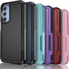 For Samsung Galaxy A17 5G Case Phone Cover Shockproof Dual Layer + Screen Glass