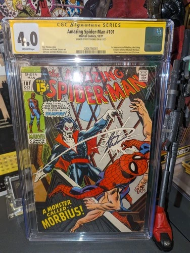 The Amazing Spider-Man #101 CGC Signature 4.0 Roy Thomas Marvel Comics