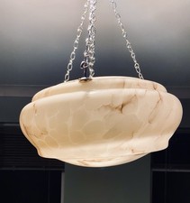 Vintage Flycatcher Plaffonier Light Shade In Pink / Brown 33cm