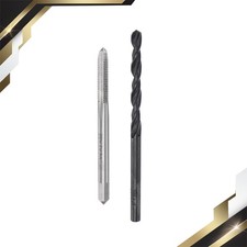 Metric Tap and Drill Bit Set M4 x 0.7 Thread Tap 3.3mm Black Oxide Drill Bit