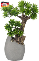 Briful Kunstbonsai Naturgetreue Kunstpflanze Wie Echt KüNstliche Bonsaibaum Mit