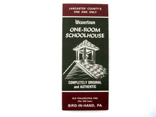 Vintage Weavertown One-Room Schoolhouse Brochure From the 80's