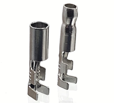 25x Kabelverbinder Presshülsen Crimp Hülsen Kabelendkappen Elektrik 0,5