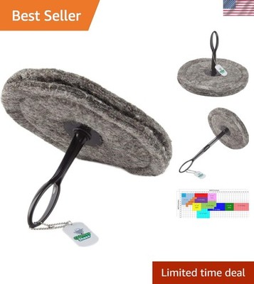 Elegant Wool Draft Stopper for 8''-9'' Chimney   Easy Install, Eco-Friendly