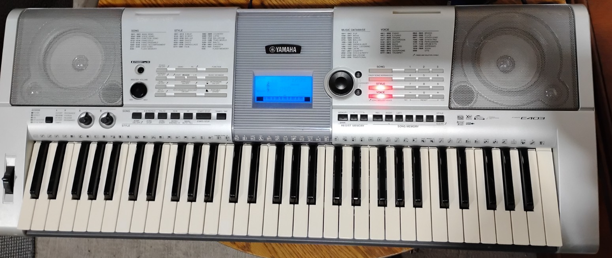 Yamaha Psr-e403 Portable Arranger Keyboard Piano for sale online