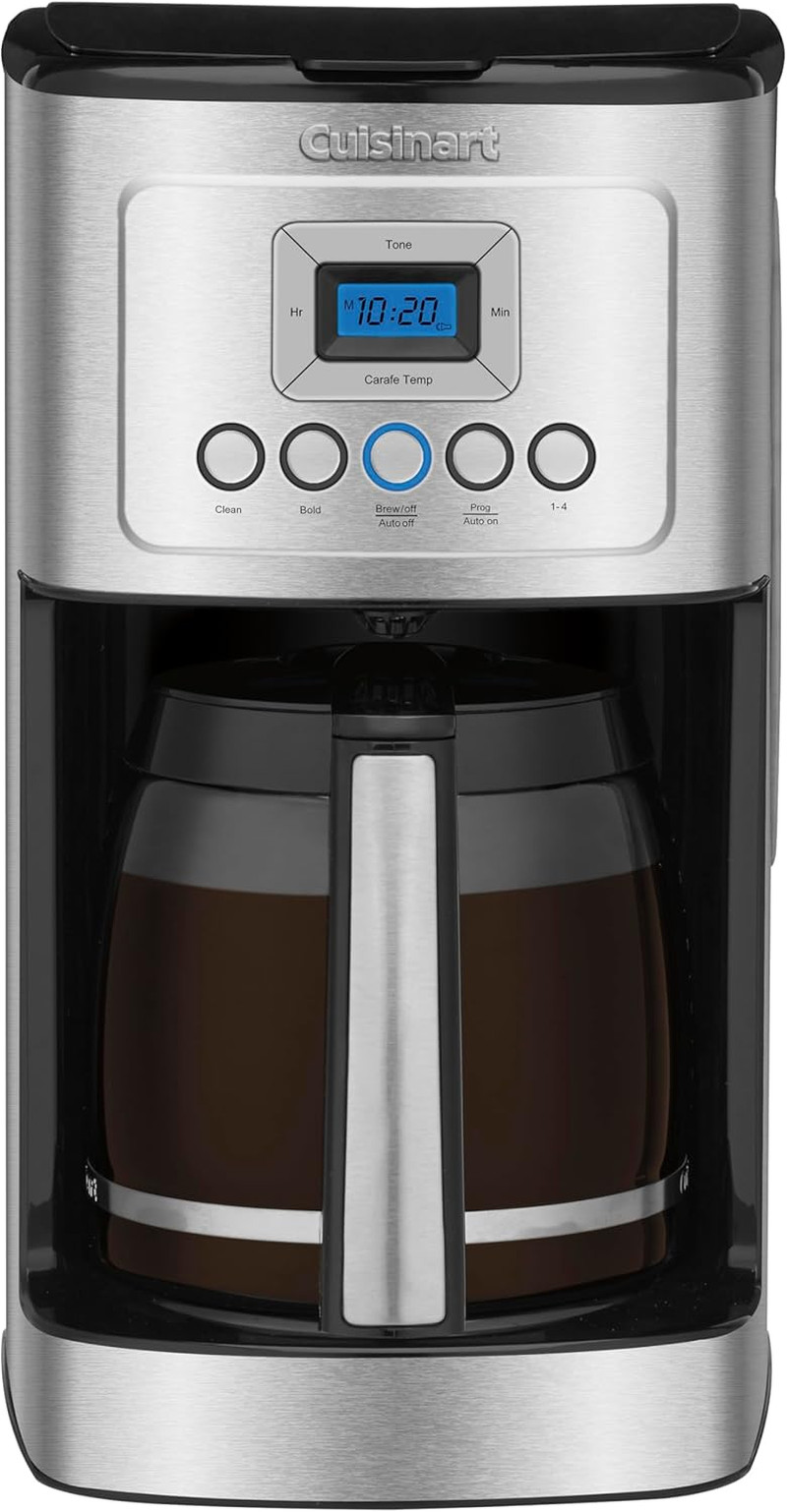Cuisinart 14-Cup Coffee Maker, Programmable Perfectemp Glass Carafe Coffee Machi