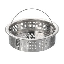 Stainless Steel Kitchen Sink Strainer 3.03" OD x 2.64" ID x 0.84" Depth Silver
