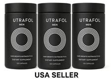 pack of 3 Men's Hair Growth Total 360 Capsules Exp 06/2027 ship from USA