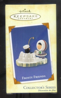 2002 FROSTY FRIENDS Hallmark Keepsake Collector's Ornament #23-MIB FREE Ship!