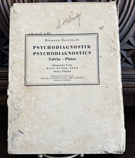 Hermann Rorschach Psychodiagnostik Psychodiagnostics Tafeln Plates 1921