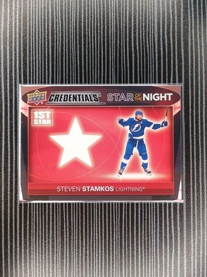 2021-22 Upper Deck Hockey Credentials Steven Stamkos 1S-2 Lightning