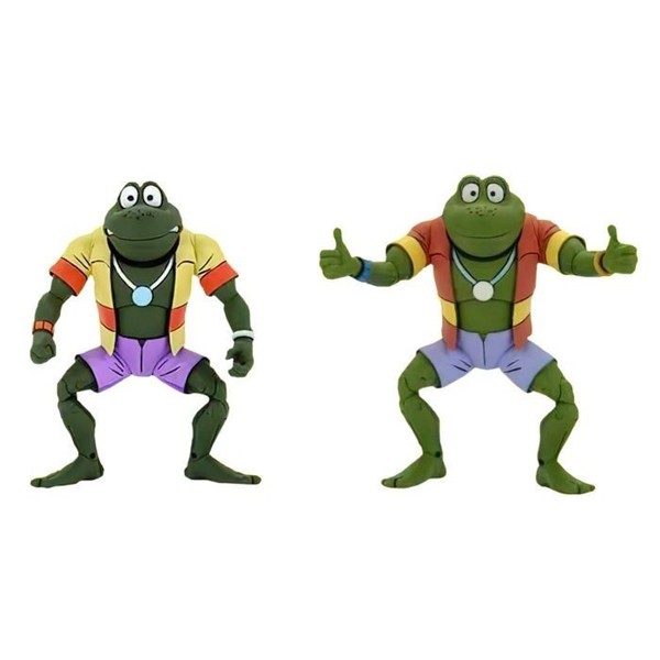 Neca Teenage Mutant Ninja SchildkröTen Tmnt Nickelodeon Napoleon & Attila 2-Pack-image