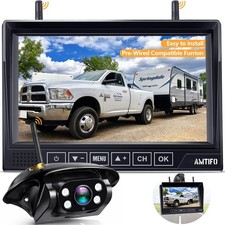 HD 1080P RV Backup Camera Wireless - Easy Install for Furrion Pre-Wired RVs