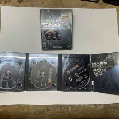 Mass Effect Trilogy Sony PlayStation 3, 2012 PS3 MISSING DISC 1