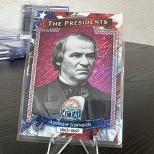 2026 Leaf Metal Presidents Day ANDREW JOHNSON - TP-17 Shimmer #’d/7