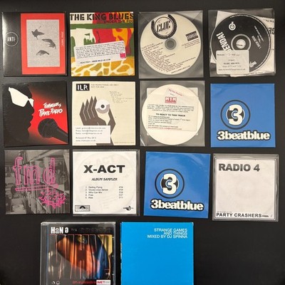 Indie Dance Promo CD Bundle Job Lot DJs Samplers 3Beat King Blues Spinna