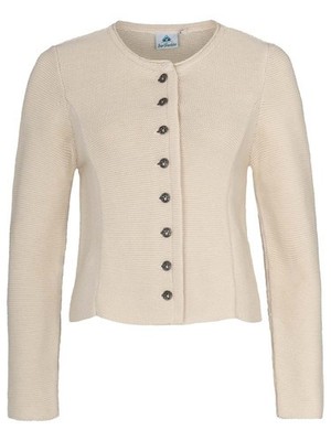 Strickjacke 57102 Damen natur Isar-Trachten Strickjacke 