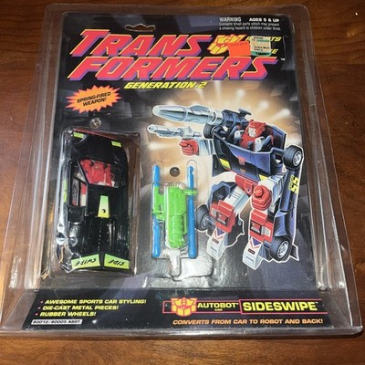 Transformers G2 Sideswipe, 1992, Factory Sealed Never Opened