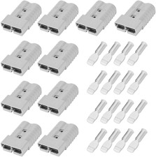 350A Battery Quick Disconnect Connector Plug 2/0 AWG for Winch Trailer Boat 10PC