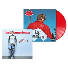 MGK/Machine Gun Kelly Lost Americana Red Vinyl + SIGNED artcard IN HAND!!