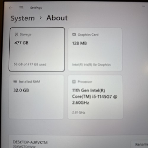 Thinkpad X1 Carbon Gen 9 - i7 - 32GB RAM - 512GB SSD - FHD - Warranty - Picture 14 of 15