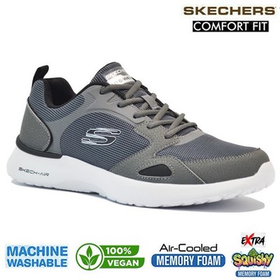 HERREN SKECHERS SNEAKER FREIZEIT SPORT MEMORY FOAM RUNNING GYM WALKING SCHUHE GRÖßE