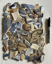 500g Beach Pottery - Various Shapes and Sizes