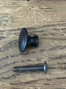 Original Ethan Allen Country Crossings Knob Pull Hardware 0.79 inch dia.