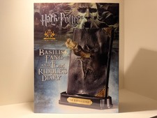 Harry Potter Colmillo Basilisco Tom Riddle Diario Réplica - Noble Colección - NUEVO