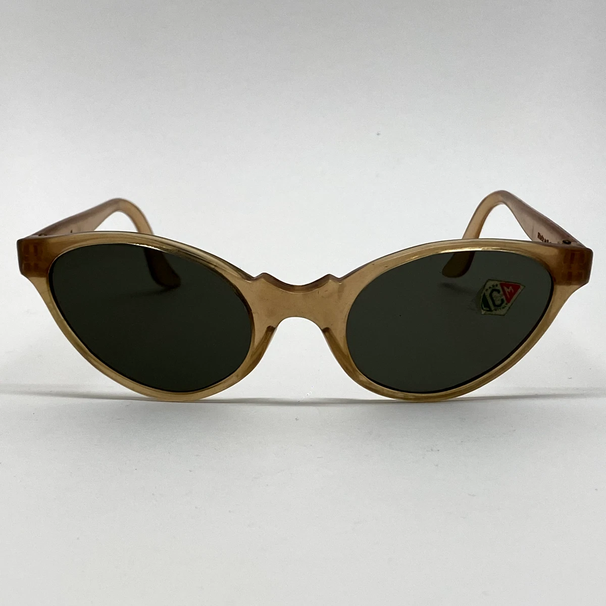 Occhiali Da Sole Oversize Vintage Anni '70 Cat Eye – Montatura Argento Lenti Blu UV400 – SPEXX