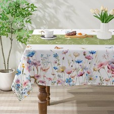 Spring Tablecloth 60x84 Inch Rectangle - Wild...