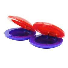 2Pcs Finger Castanets Percussion Instrument Musical Toy For Toddler DHGV