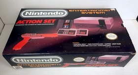 Caja Consola Vac&iacute;a Nintendo Entertainment System NES 1988 Juego de Acci&oacute;n Aut&eacute;ntico