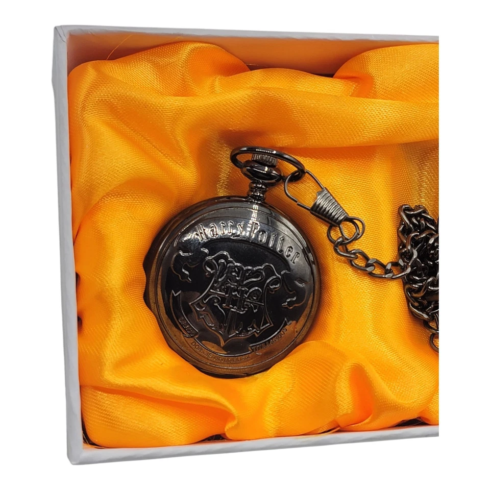 Harry Potter Ravenclaw Vintage Cosplay Costume Quartz Pocket Watch With Gift Box - Image 4 of 4
