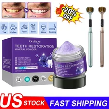 5X Dental restoration mineral powder, mineral tooth powder, teeth whitening US