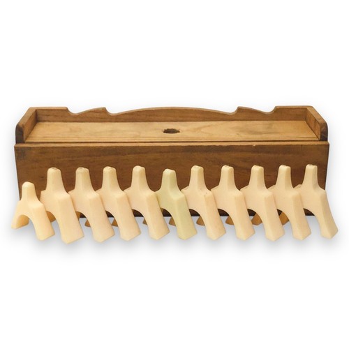 Japanese Koto Pillar Bridge Instruments Strings Gu Zheng Accessories Parts w Box
