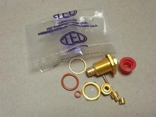 Ted Mil Spec RF Coaxial Connector Socket Gold Plate Part # JPI-630-K89