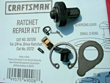 Craftsman 1/4" Ratchet Repair Kit 20726 for Ratchet 2072