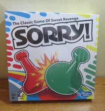 Sorry! Classic Edition Game of Sweet Revenge! Board Game Kids Family NEW Sealed