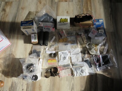 Motor Cycle Odds & Ends Lot  Unknown Part Numbers AS IS OM24