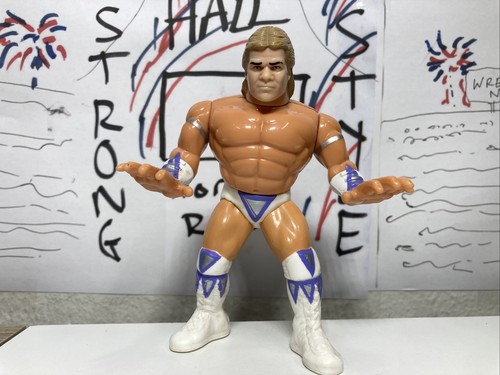 Lex Luger WWF Hasbro Series 8 Wrestling Figure 199...