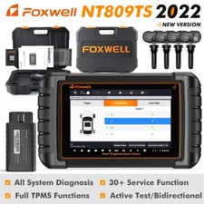 Foxwell NT809 TS Auto Diagnostic TPMS & Bidirectional Tool Pro-gramming Scanner 