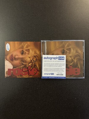 Rosé AUTOGRAPH Rose - Rosie CD Jewel Case SIGNED Blackpink