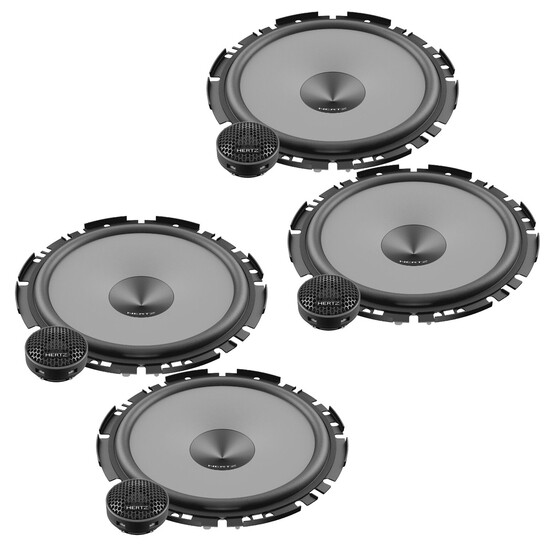 2 пары Компонентный динамик Hertz K 170 мощностью 280 Вт RMS 675 серии Uno 27490₽
