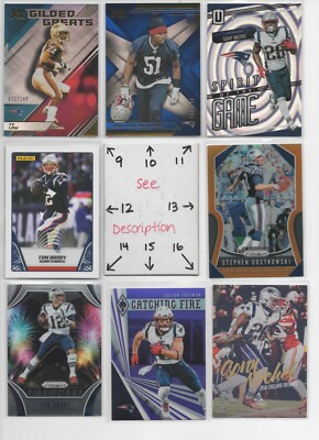 New England Patriots LOADED U-PICK Serial #d Jersey Auto Rookie BRADY MOSS GRONK