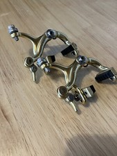 Levier De Frein Vélo Rétro Galli Criterium – NOS (New Old Stock) – Doré/argent