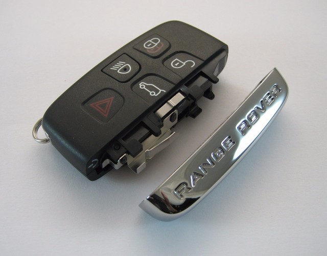 Land Rover Key Fob Cover &amp; Chrome End Cap Range Evoque RR Sport Lr078921  Genuine for sale online | eBay